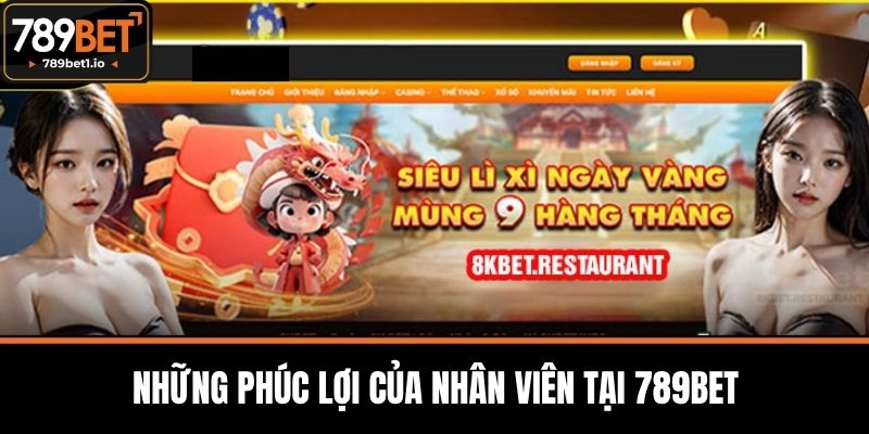 Tuyển Dụng 789BET - Cơ Hội Cùng Môi Trường Chuyên Nghiệp 3 Những Phúc Lợi Của Nhân Viên Tại 789BET